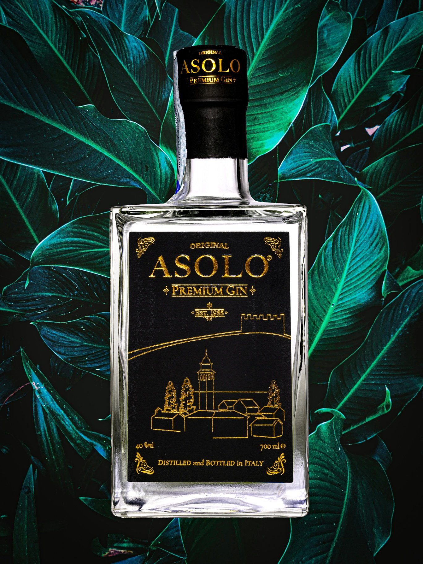 Asolo Premium Gin bottiglia